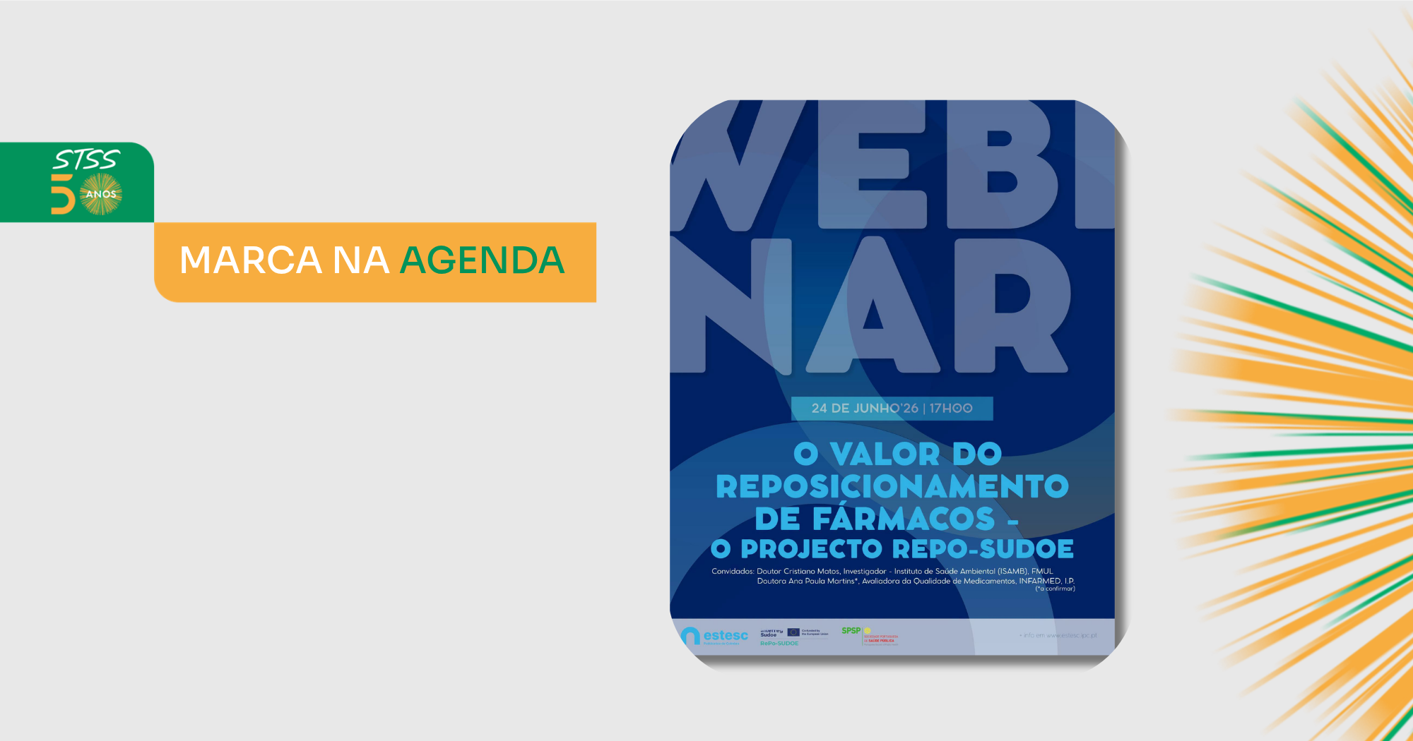 WEBINAR | O valor do reposicionamento de fármacos – O projecto RePo-SUDOE